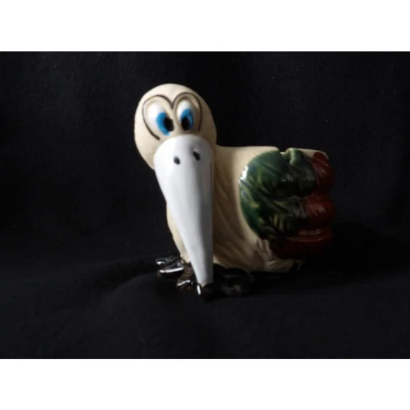 Stork Ashtray Green White - Picture 3 of 5